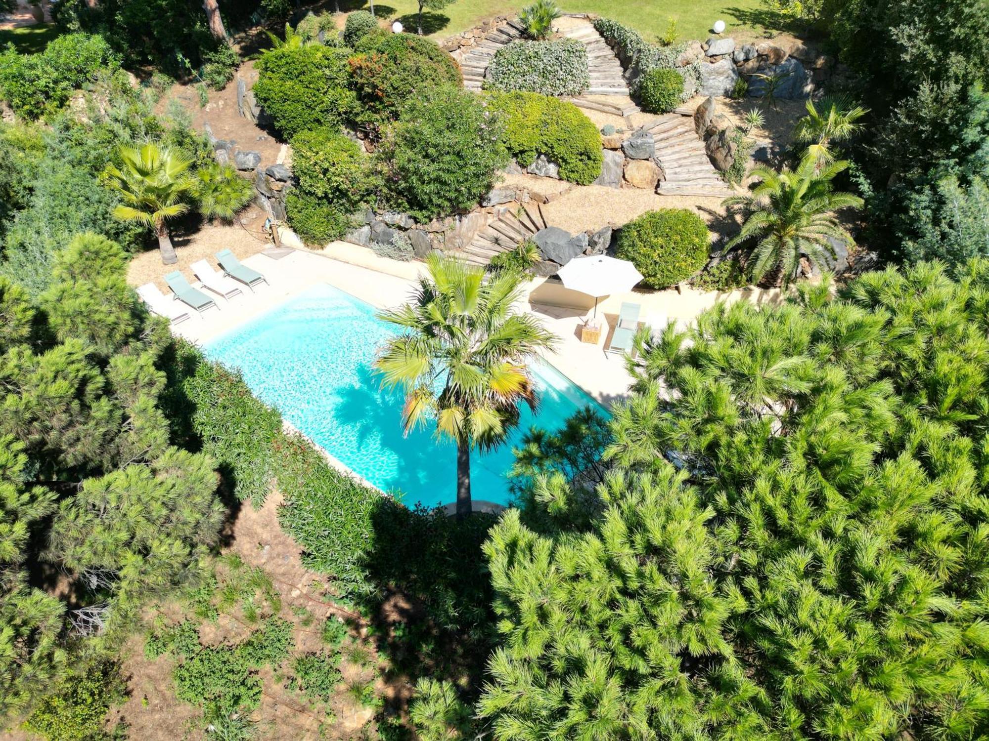 Villa Boca A Gigaro - Avec Vue Et Piscine Chauffee La Croix-Valmer Exterior photo