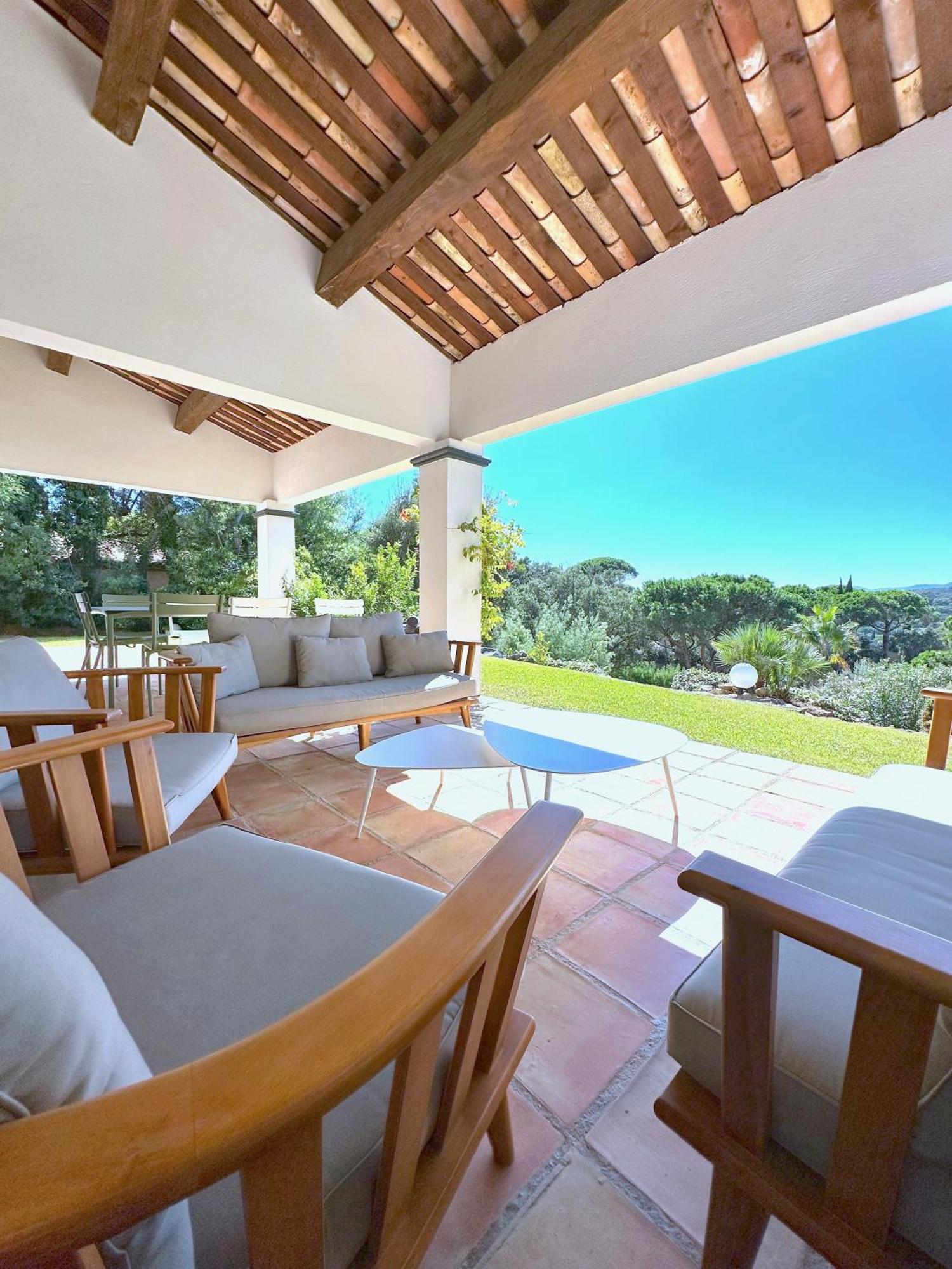 Villa Boca A Gigaro - Avec Vue Et Piscine Chauffee La Croix-Valmer Exterior photo