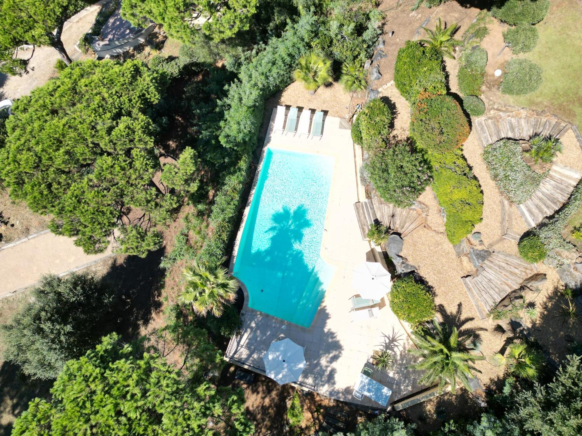 Villa Boca A Gigaro - Avec Vue Et Piscine Chauffee La Croix-Valmer Exterior photo