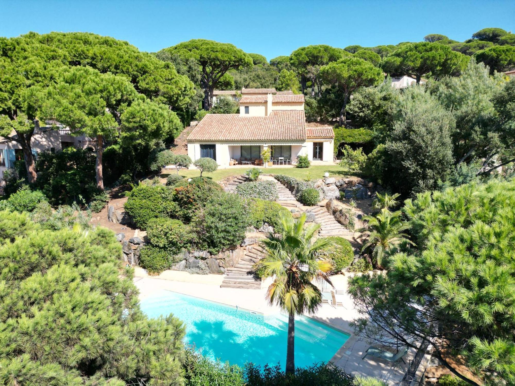 Villa Boca A Gigaro - Avec Vue Et Piscine Chauffee La Croix-Valmer Exterior photo