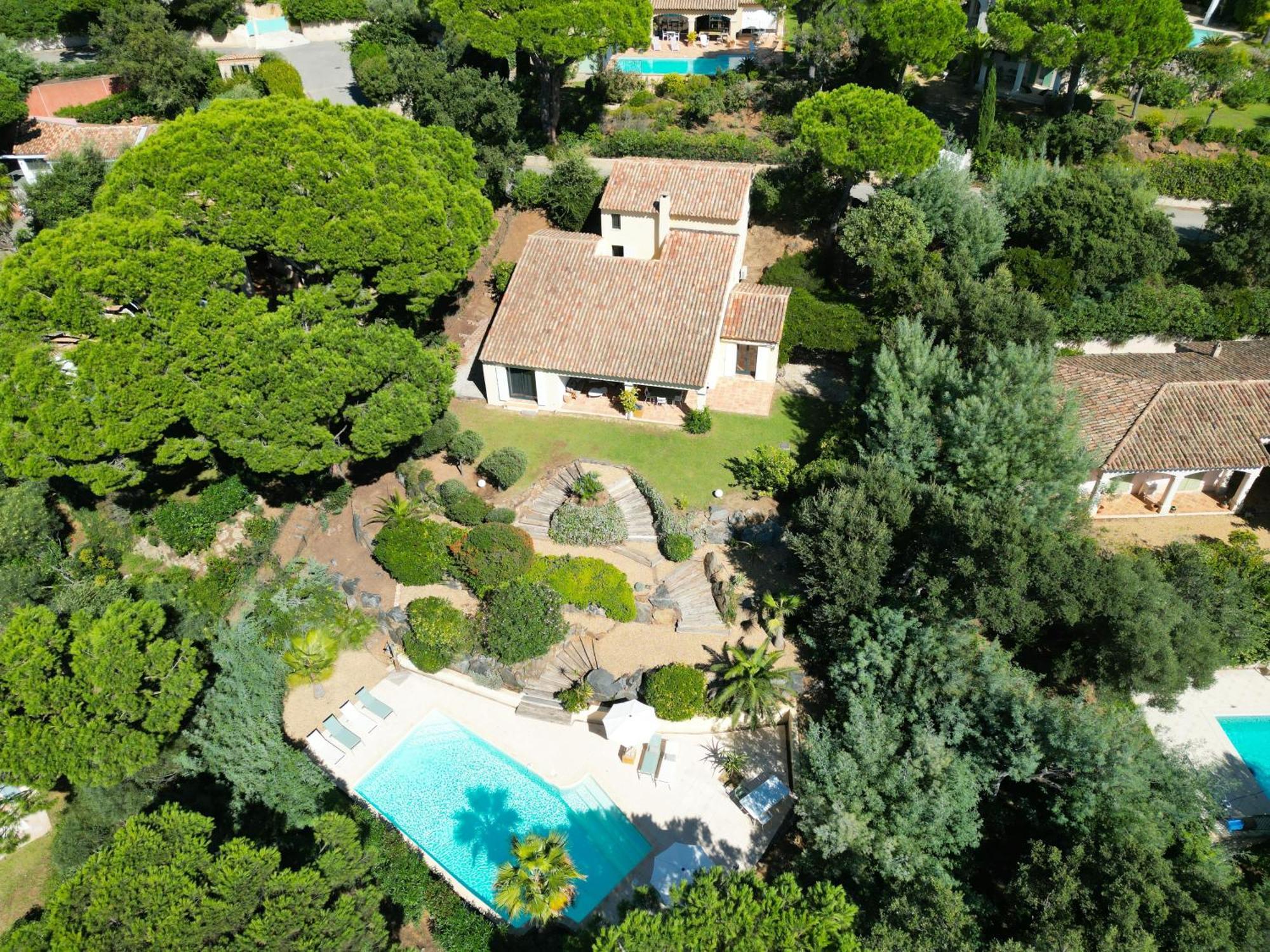 Villa Boca A Gigaro - Avec Vue Et Piscine Chauffee La Croix-Valmer Exterior photo